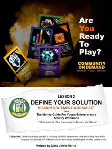 Lesson 2. Define Your Solution
